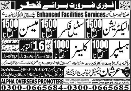 Steel Fixer & Cleaner Jobs 2025 in Qatar